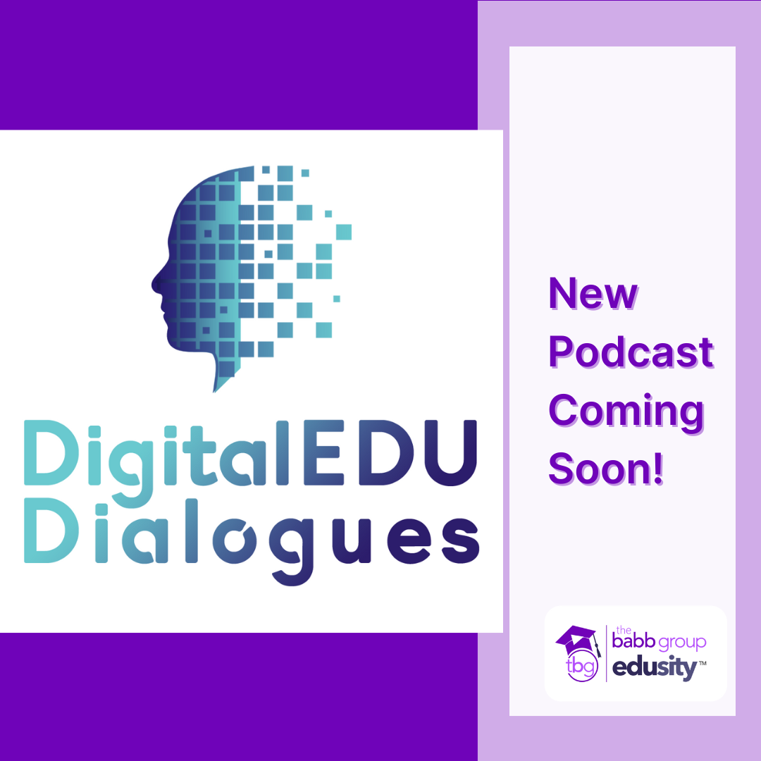 The Digital EDU Dialogues podcast logo